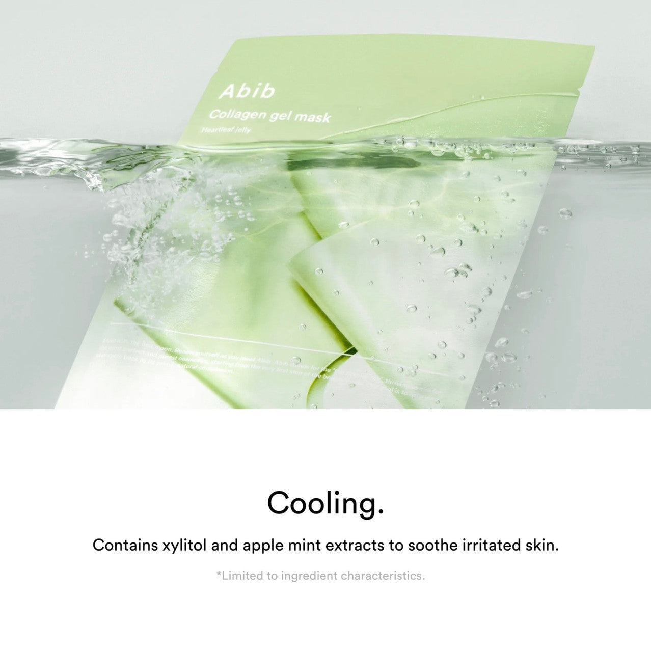 [Abib] Collagen Gel Mask Heartleaf Jelly (1 sheet)