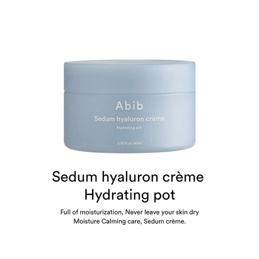 [Abib] Sedum Hyaluron Creme Hydrating Pot (2.7 oz)