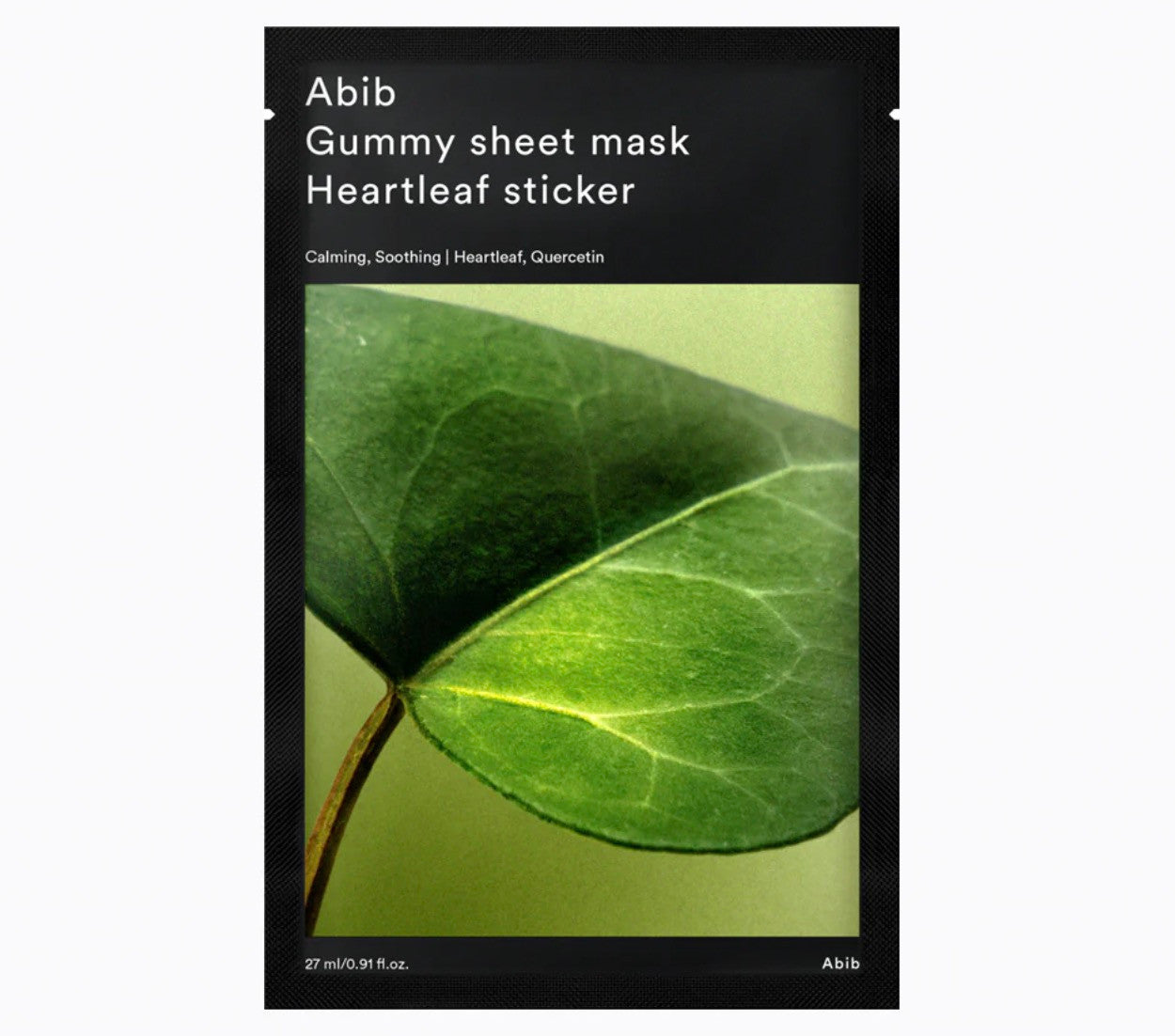 [Abib] Gummy Sheet Mask Heartleaf Sticker (1Sheet)