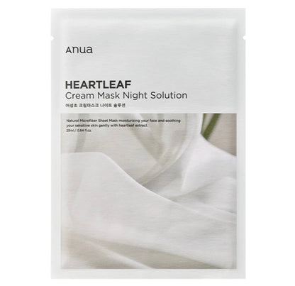 Anua Heartleaf Cream Mask Night Solution (1 sheet)