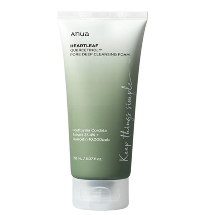 Anua Heartleaf Quercetinol Pore Deep Cleansing Foam (5.07 oz)