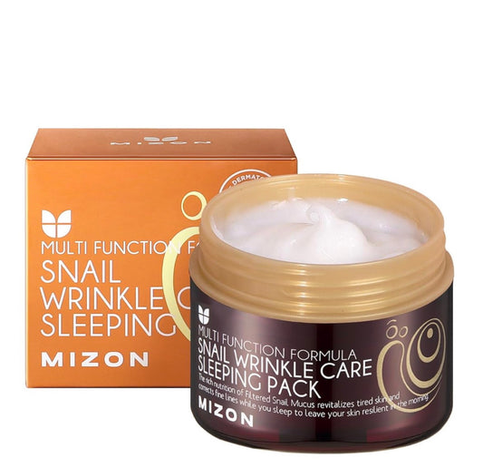 [MIZON] Snail Wrinkle Care Sleeping Pack (2.7 oz)