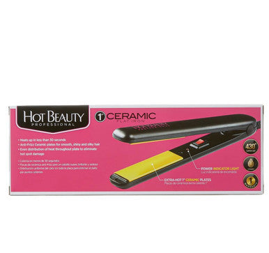 [WHOLESALE] Hot Beauty Ceramic Flat Iron 1"