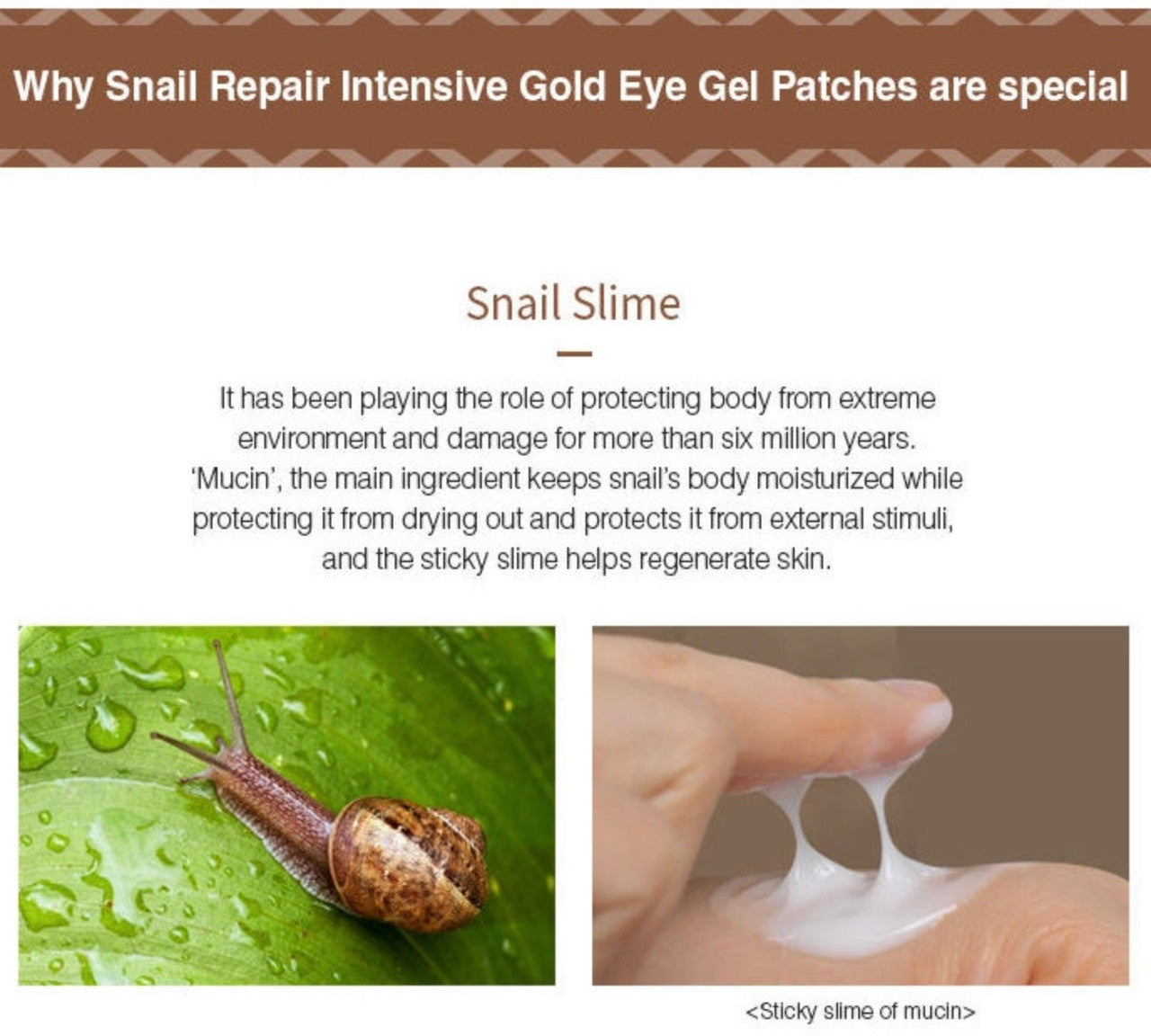 [MIZON] Snail Repair Intensive Gold Eye Gel Patch (60 pads)