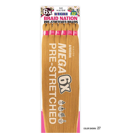 [BOX DEAL] MAYDE 6X Braid Nation 32" (25 packs/box)
