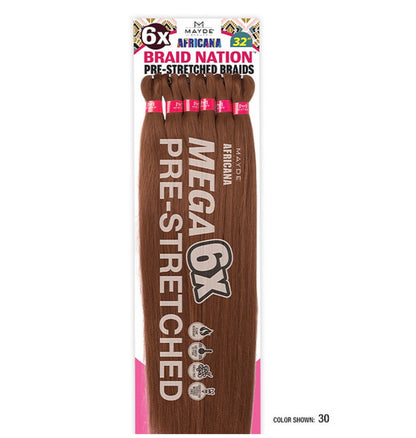 [BOX DEAL] MAYDE 6X Braid Nation 32" (25 packs/box)
