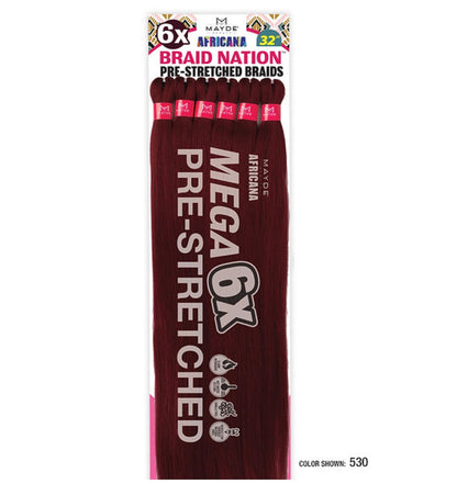 [BOX DEAL] MAYDE 6X Braid Nation 32" (25 packs/box)