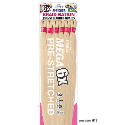 [BOX DEAL] MAYDE 6X Braid Nation 32" (25 packs/box)