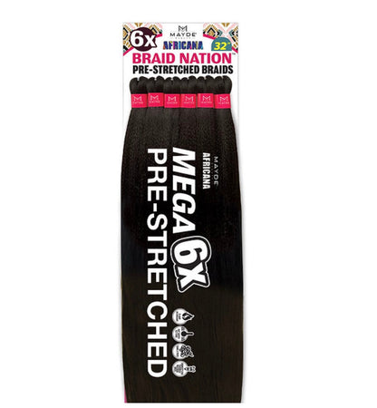 [BOX DEAL] MAYDE 6X Braid Nation 32" (25 packs/box)