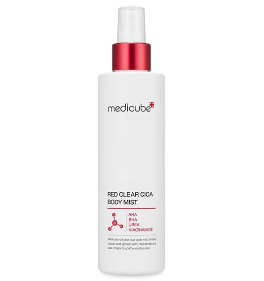 MEDICUBE Red Clear Cica Body Mist (6.76 oz)