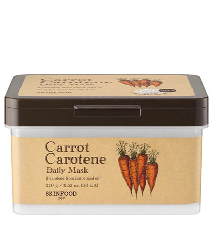 [SKINFOOD] Carrot Carotene Daily Mask Sheet (30pc)