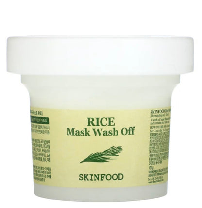 [SKINFOOD] Rice Mask Wash Off (4.23 oz)