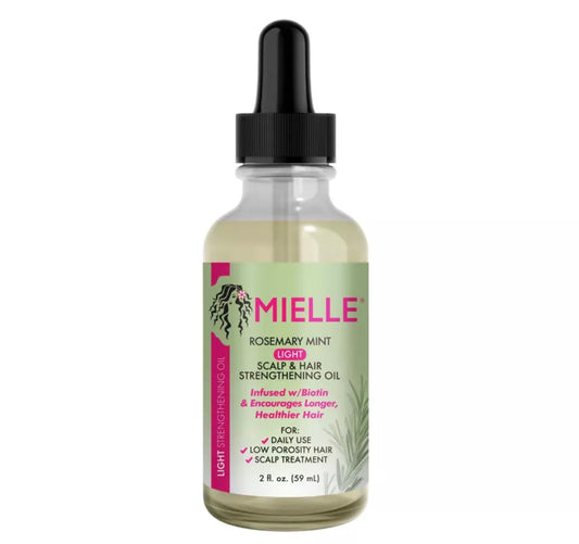 Mielle Rosemary Mint Light Scalp & Hair Strengthening Oil (2 oz)