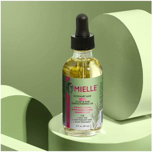Mielle Rosemary Mint Light Scalp & Hair Strengthening Oil (2 oz)