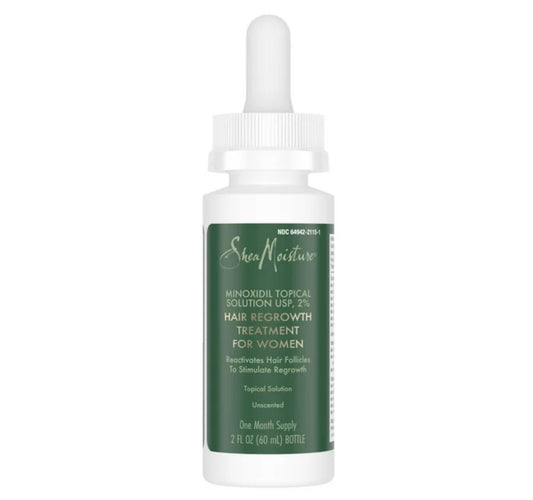 SheaMoisture Minoxidil 2% Hair Treatment Solution (2 oz)