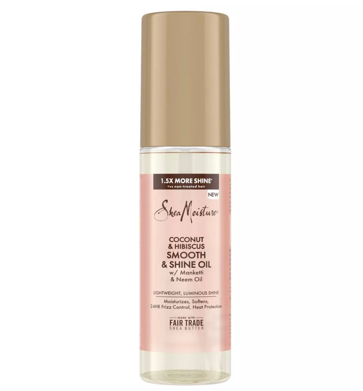SheaMoisture Coconut and Hibiscus Smooth + Shine Hair Oil (3.3 oz)