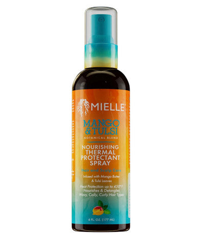 Mielle Mango Tulsi Nourishing Thermal Protectant Spray (6 oz)