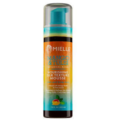 Mielle Mango Tulsi Nourishing Silk Texture Mousse (7.5 oz)