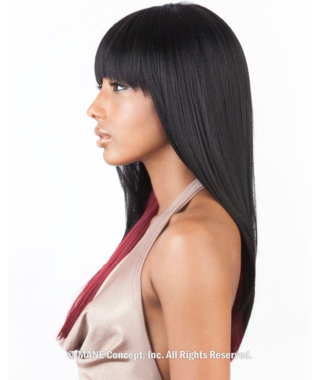 MANE CONCEPT Brown Sugar Human Hair Blend Full Wig - BS103