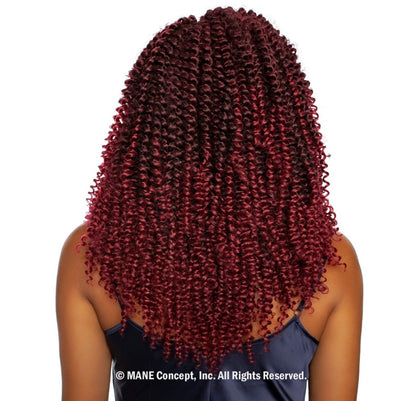 MANE CONCEPT Synthetic Afri Napural Crochet hair - 3X COILY WATER 12"