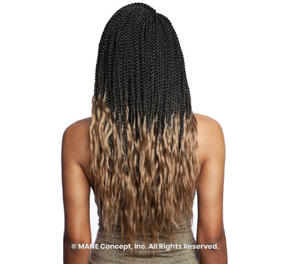 MANE CONCEPT Crochet hair - Afri Naptural 3X Pre-Stretched Kritz Senegal Twist 18"