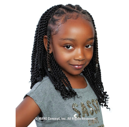 MANE CONCEPT Synthetic Afri-Naptural Pre-Stretched - 6X Kids Idefine Easy Braid 30"