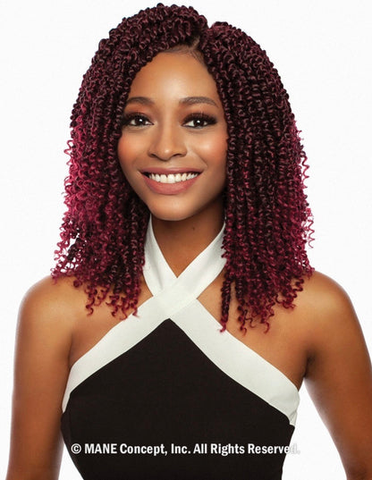 MANE CONCEPT Afri-Naptural Synthetic Crochet Braid TWB309 - 3X Gorgeous Passion Twist 9"10"11"