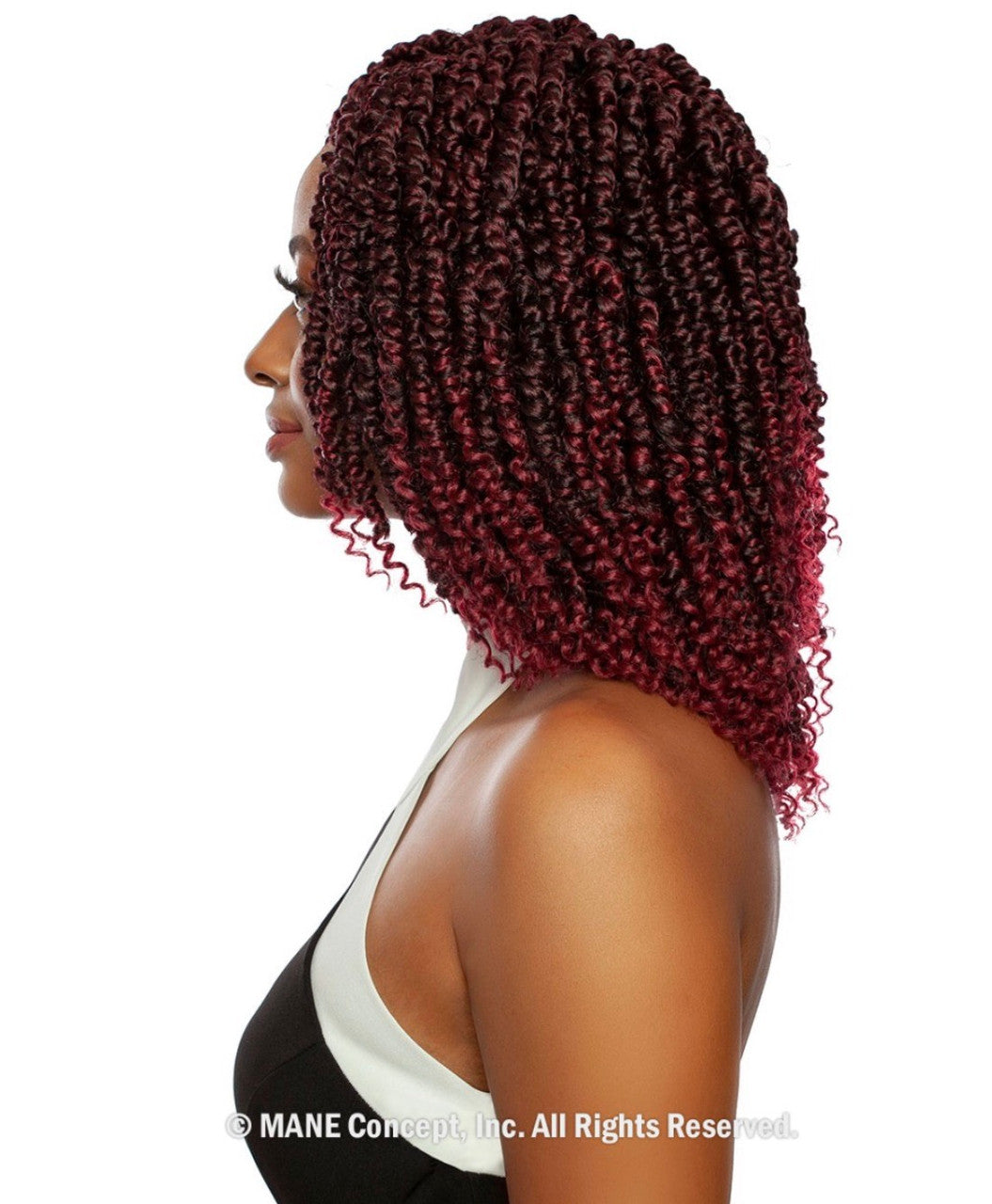 MANE CONCEPT Afri-Naptural Synthetic Crochet Braid TWB309 - 3X Gorgeous Passion Twist 9"10"11"