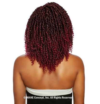 MANE CONCEPT Afri-Naptural Synthetic Crochet Braid TWB309 - 3X Gorgeous Passion Twist 9"10"11"