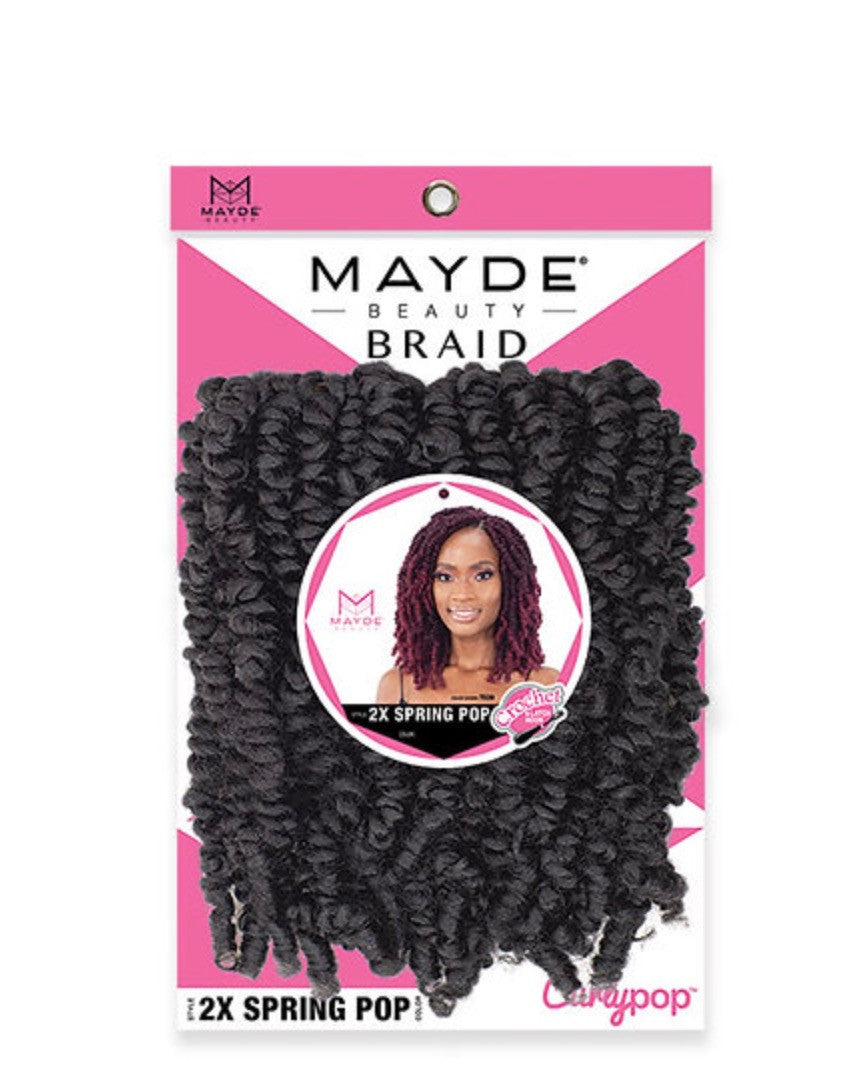 Mayde Beauty Synthetic Crochet Braids - 2X SPRING POP