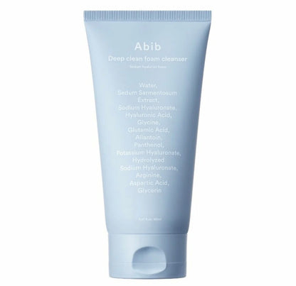 [Abib] Deep Clean Foam Cleanser Sedum Hyaluron Foam (5.07 oz)
