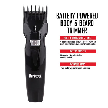 BARBASOL Essential Grooming Set (11 pcs)