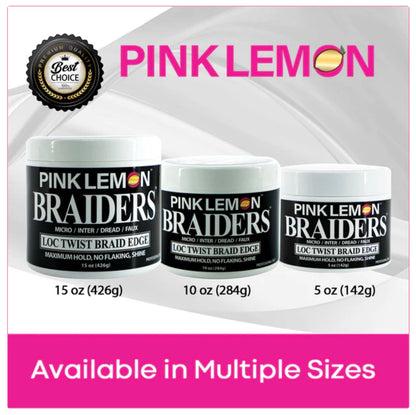 PINK LEMON Braiders Loc Twist Braid Edge