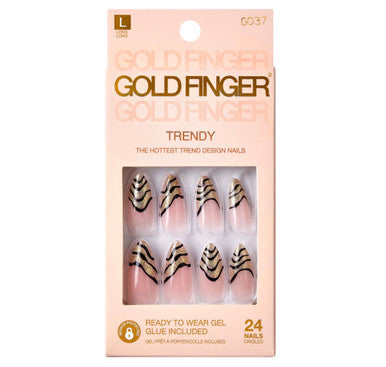 KISS Gold Finger Trendy Nail - Calm & Patient