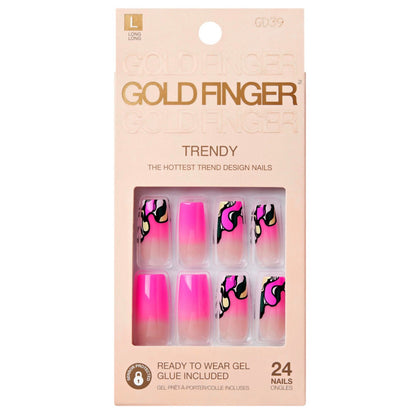KISS Gold Finger Trendy Nail - Snooze