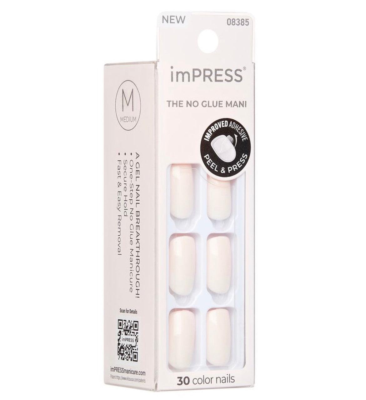 KISS Impress Color MS Nail - Clean Puff