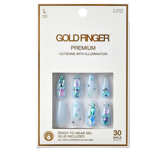 KISS Gold Finger Premium Nail - The Girl I Was