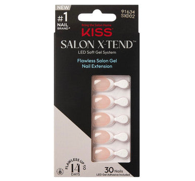 KISS Salon X-Tend LED Soft Gel System Design Nails - NONSENSE