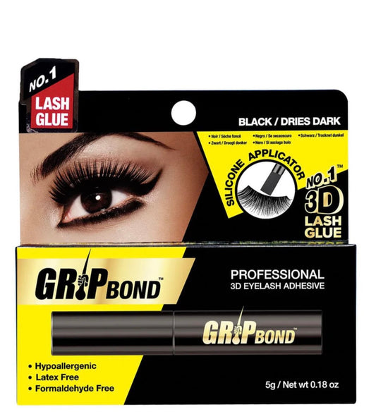 Ebin New York Grip Bond Latex-Free Lash Adhesive - Black