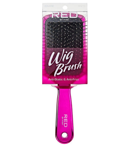 RED Square Wig Brush
