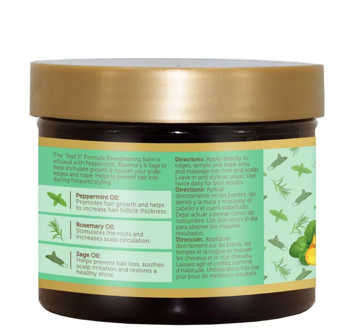 African Pride Feel It Formula Hair Strengthening Balm (4oz)
