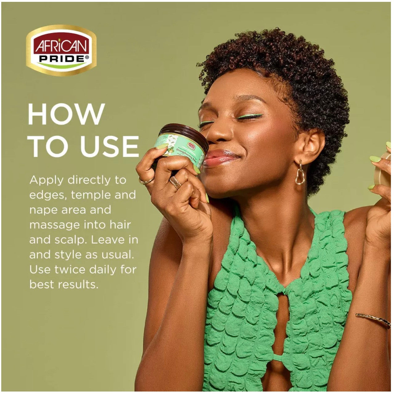 African Pride Feel It Formula Hair Strengthening Balm (4oz)