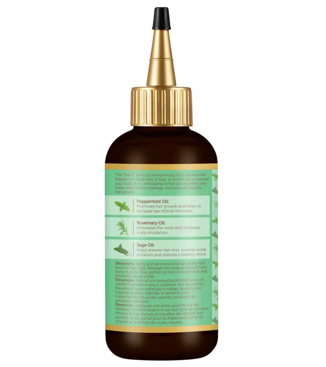 African Pride Feel It Formula Strengthening Oil Hair Treatment (4oz)