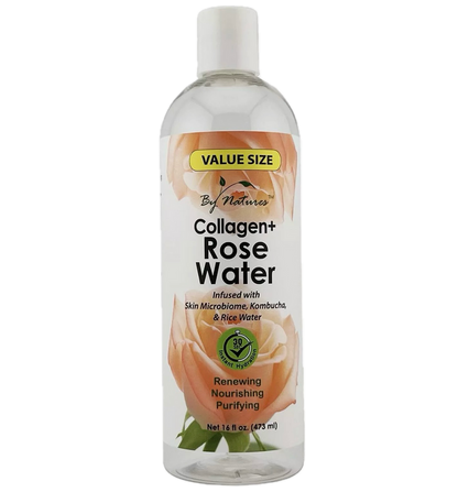 By Natures Collagen + Rose Water (16 oz)