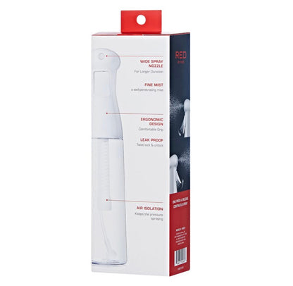 RED Continuous Hair Spray Bottle