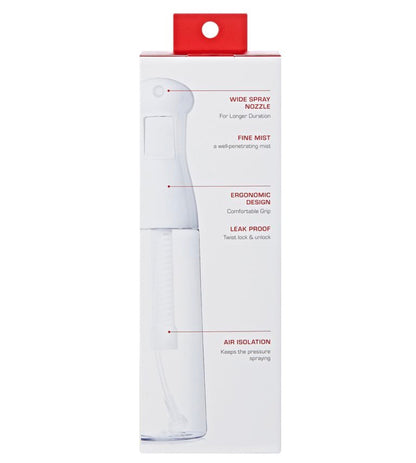 RED Continuous Hair Spray Bottle