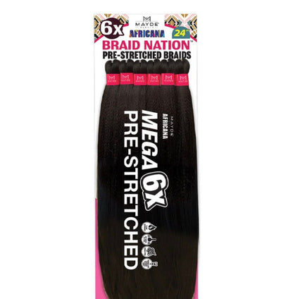 [BOX DEAL] MAYDE 6X Braid Nation 24" (25 packs/box)