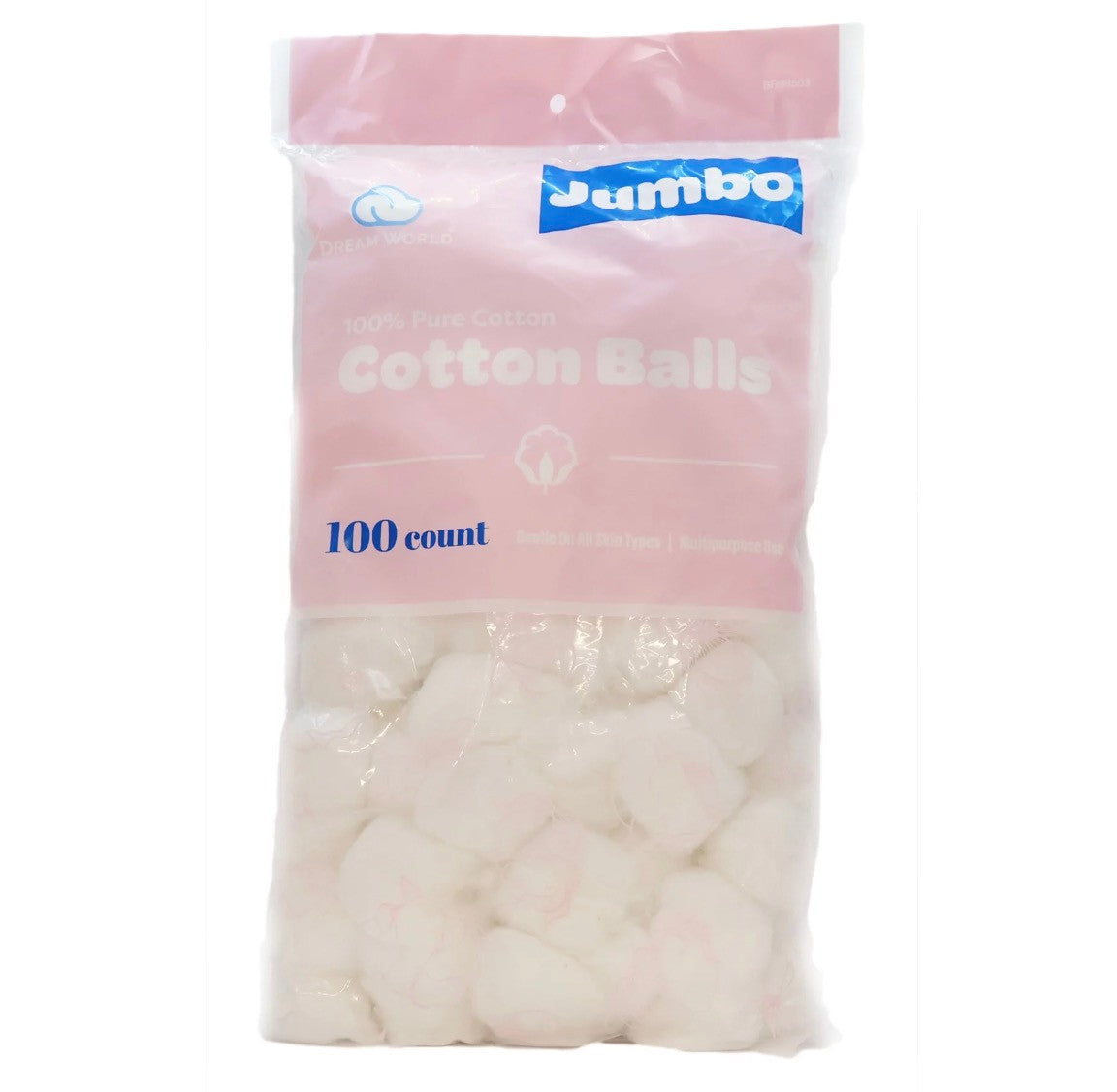 DREAM WORLD 100 Pure Cotton Cotton Balls