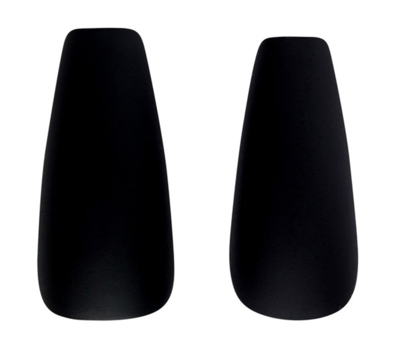 CALA Glam Couture Medium Coffin Nail - Matte Black