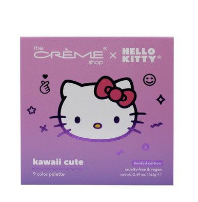 THE CREME SHOP Hello Kitty (Purple) Kawaii Cute Eyeshadow Palette